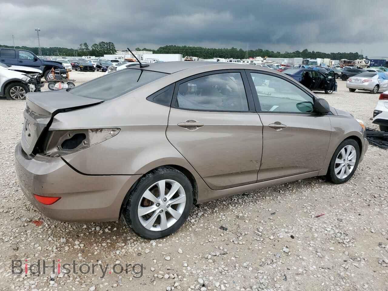 2014 HYUNDAI ACCENT - VIN: KMHCU4AEXEU751590 - Фото 3