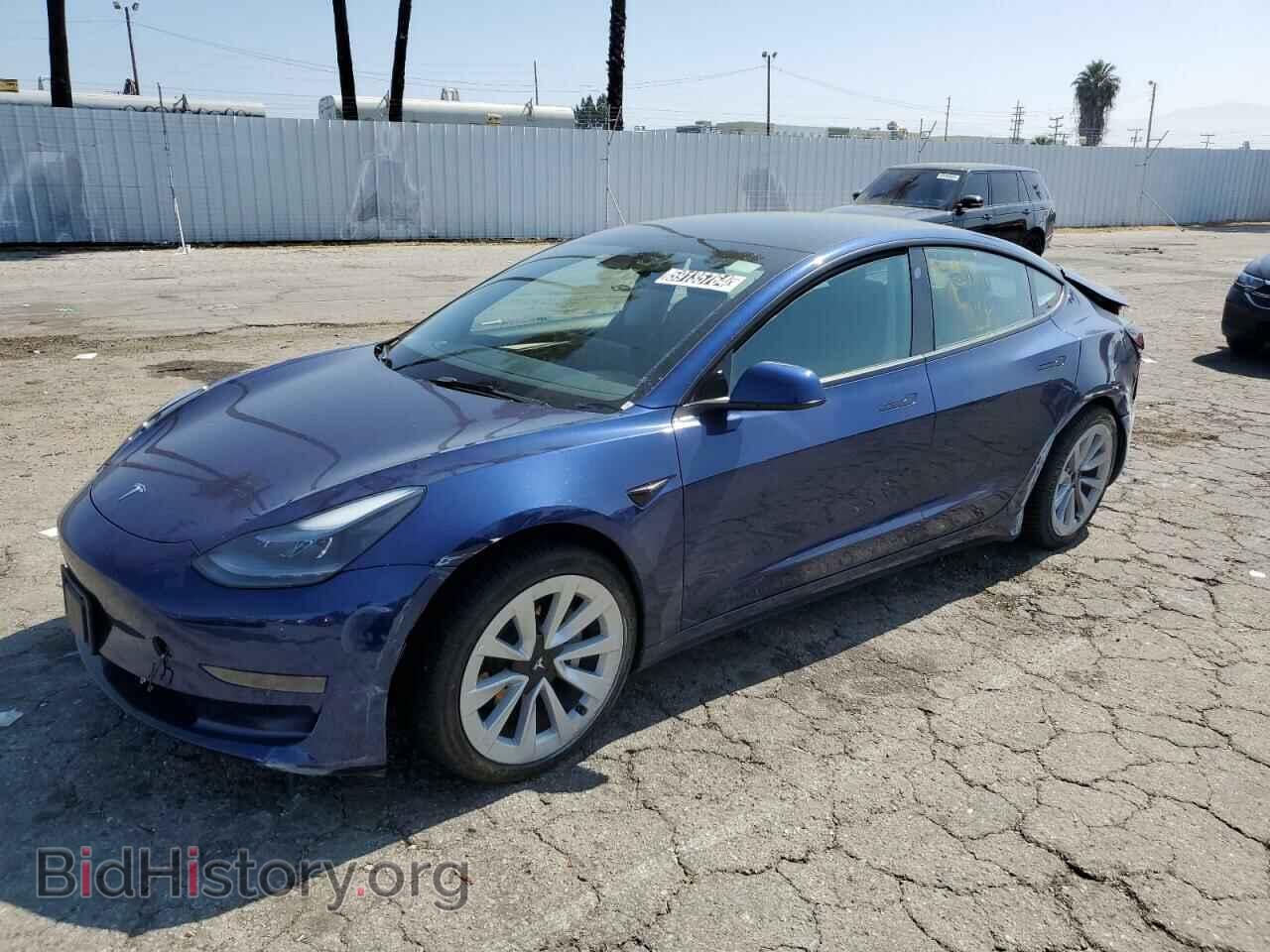 Photo 5YJ3E1EA7NF368917 - TESLA MODEL 3 2022