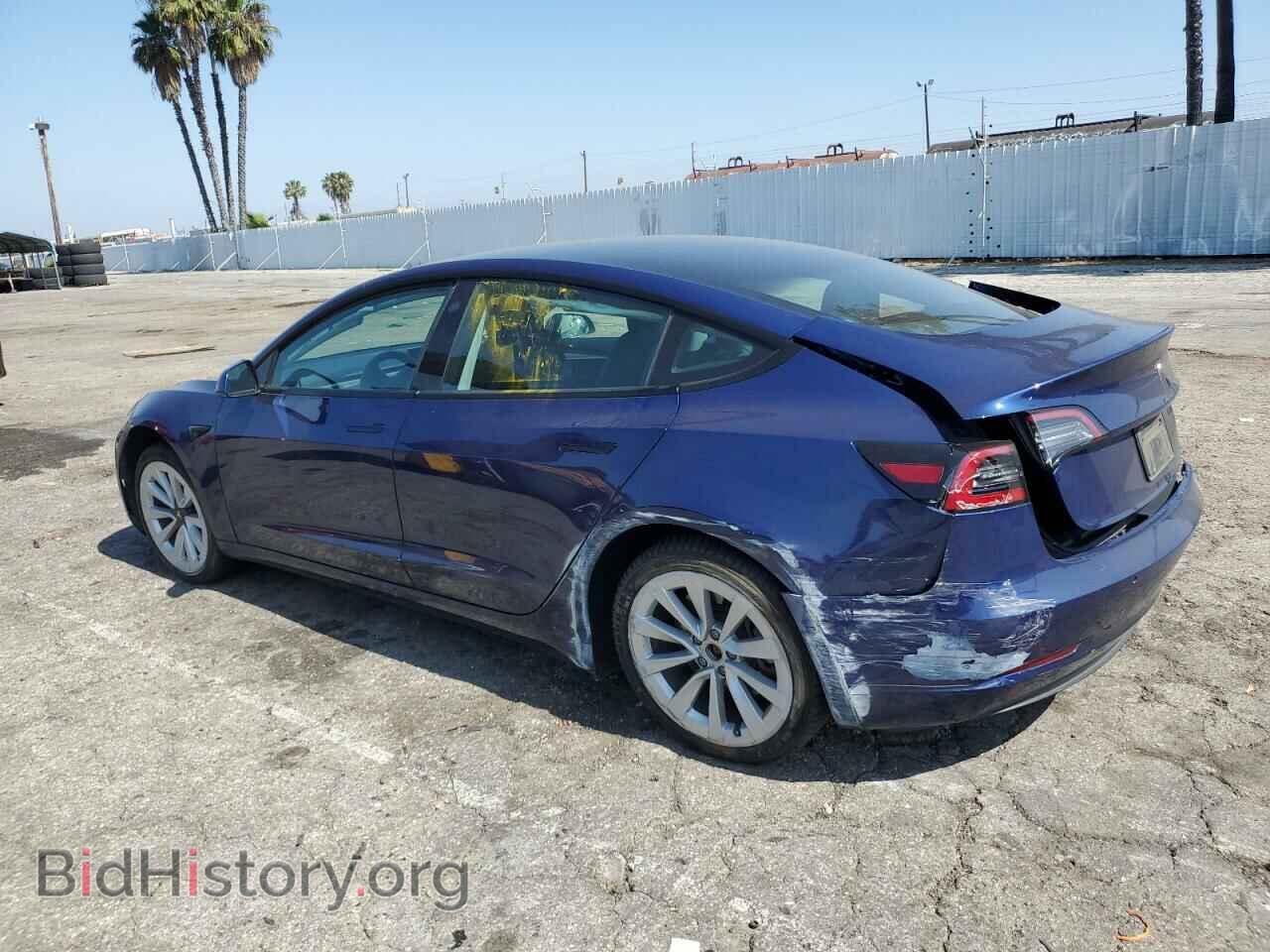 2022 TESLA MODEL 3 - VIN: 5YJ3E1EA7NF368917 - Фото 2