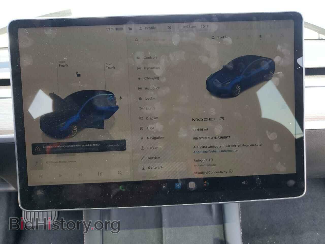 2022 TESLA MODEL 3 - VIN: 5YJ3E1EA7NF368917 - Фото 9