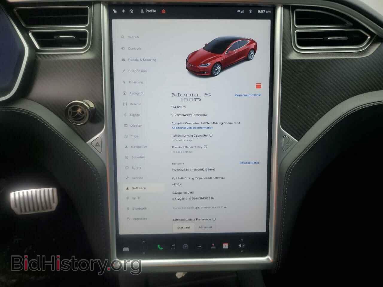 2017 TESLA MODEL S - VIN: 5YJSA1E29HF227884 - Фото 9