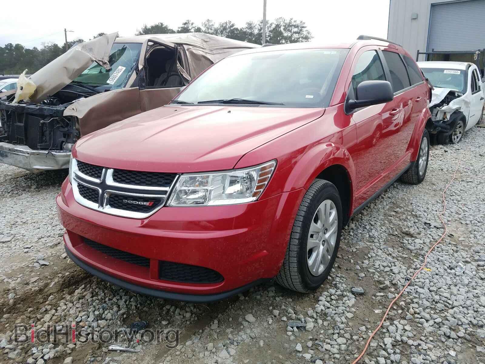 2017 DODGE JOURNEY - VIN: 3C4PDCAB1HT707868 - Фото 2
