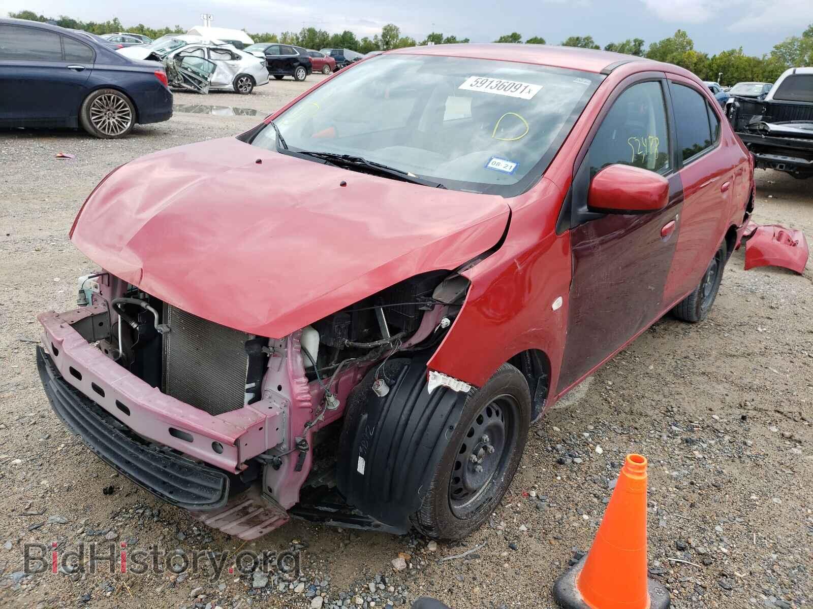 2017 MITSUBISHI MIRAGE - VIN: ML32F3FJ1HHF07310 - Фото 2