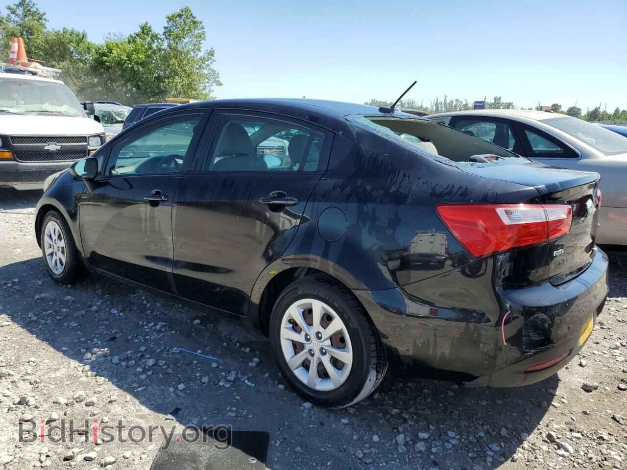 2014 KIA RIO - VIN: KNADM4A3XE6325729 - Фото 2