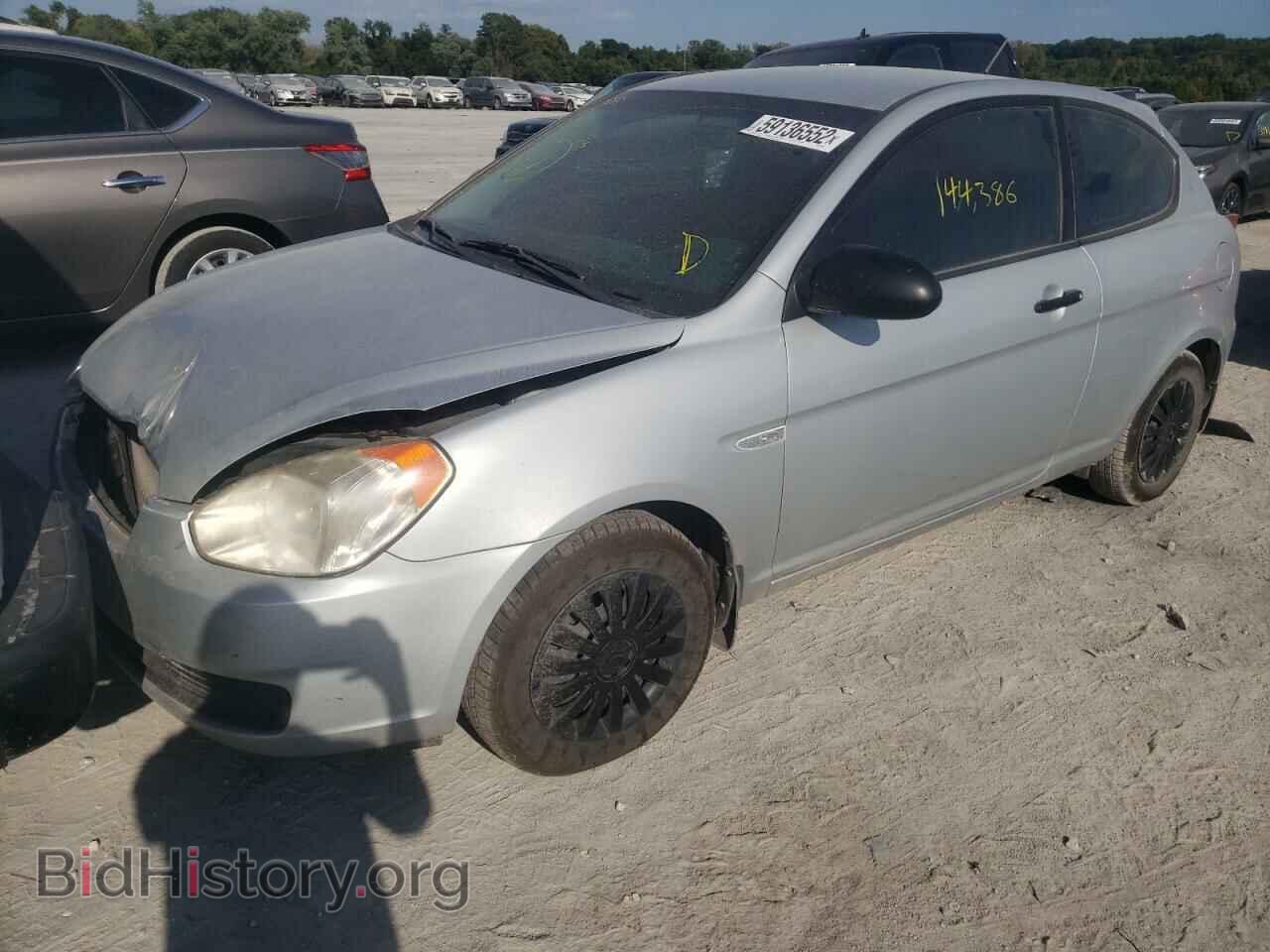 2007 HYUNDAI ACCENT - VIN: KMHCM36C97U054528 - Фото 2