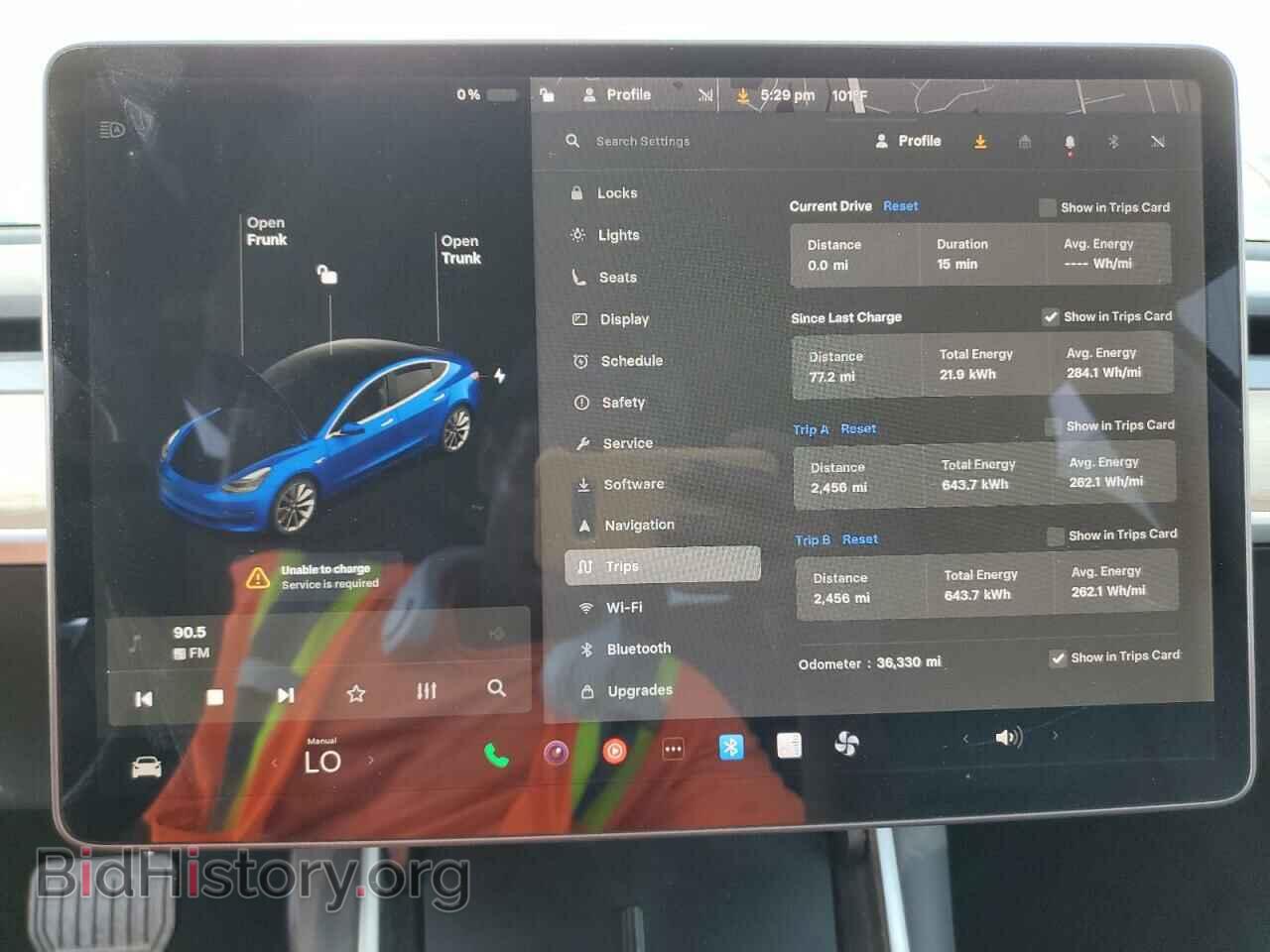 2019 TESLA MODEL 3 - VIN: 5YJ3E1EA0KF417452 - Photo 9