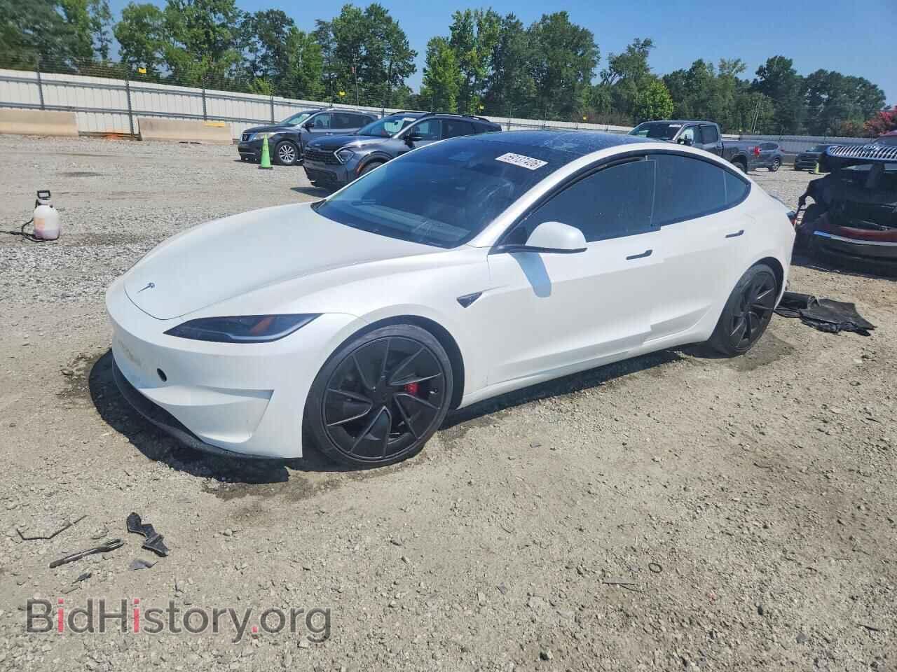 Photo 5YJ3E1ET7RF857258 - TESLA MODEL 3 2024