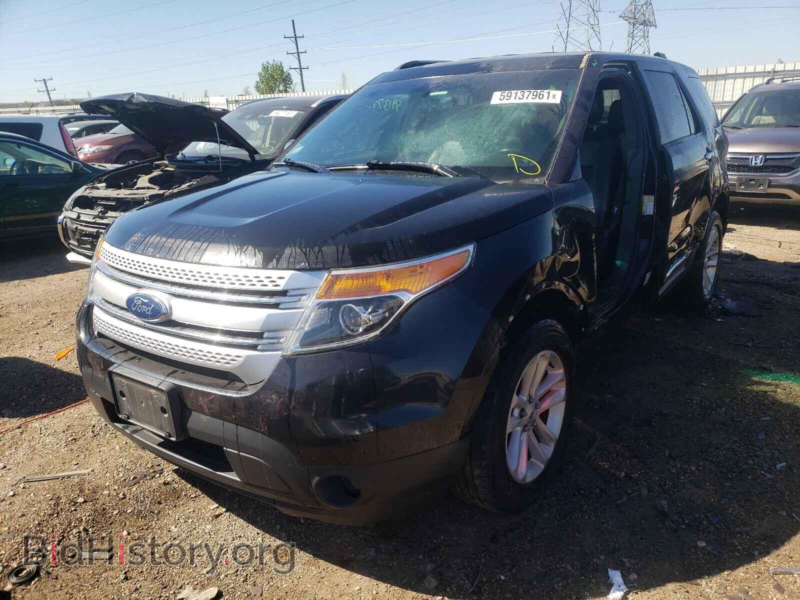 2012 FORD EXPLORER - VIN: 1FMHK8D8XCGB03171 - Фото 2