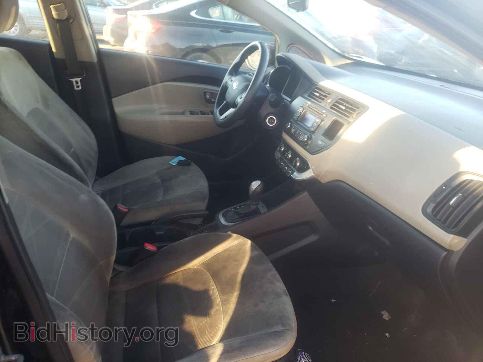 2013 KIA RIO - VIN: KNADM5A36D6226720 - Фото 5