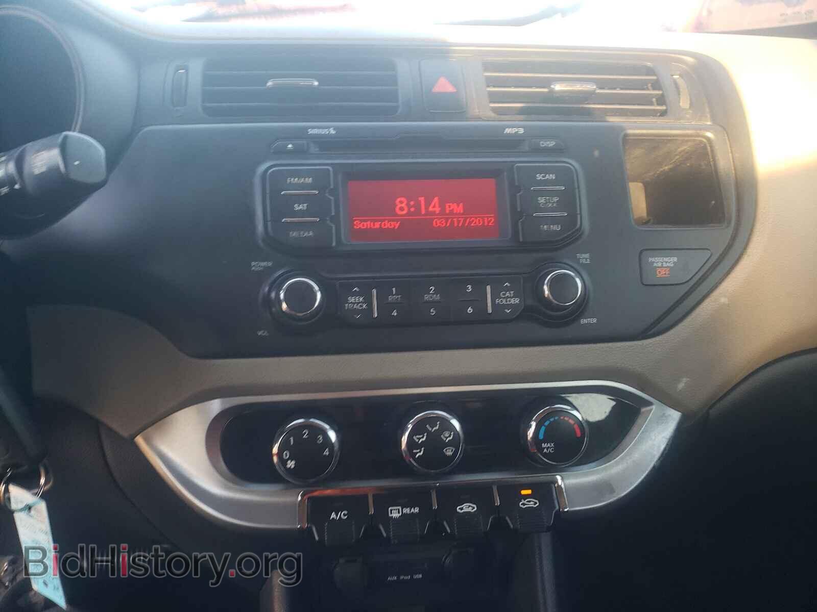 2013 KIA RIO - VIN: KNADM5A36D6226720 - Фото 9