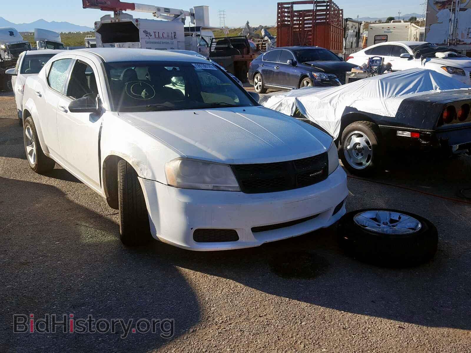 Photo 1C3CDZAB5DN756992 - DODGE AVENGER 2013