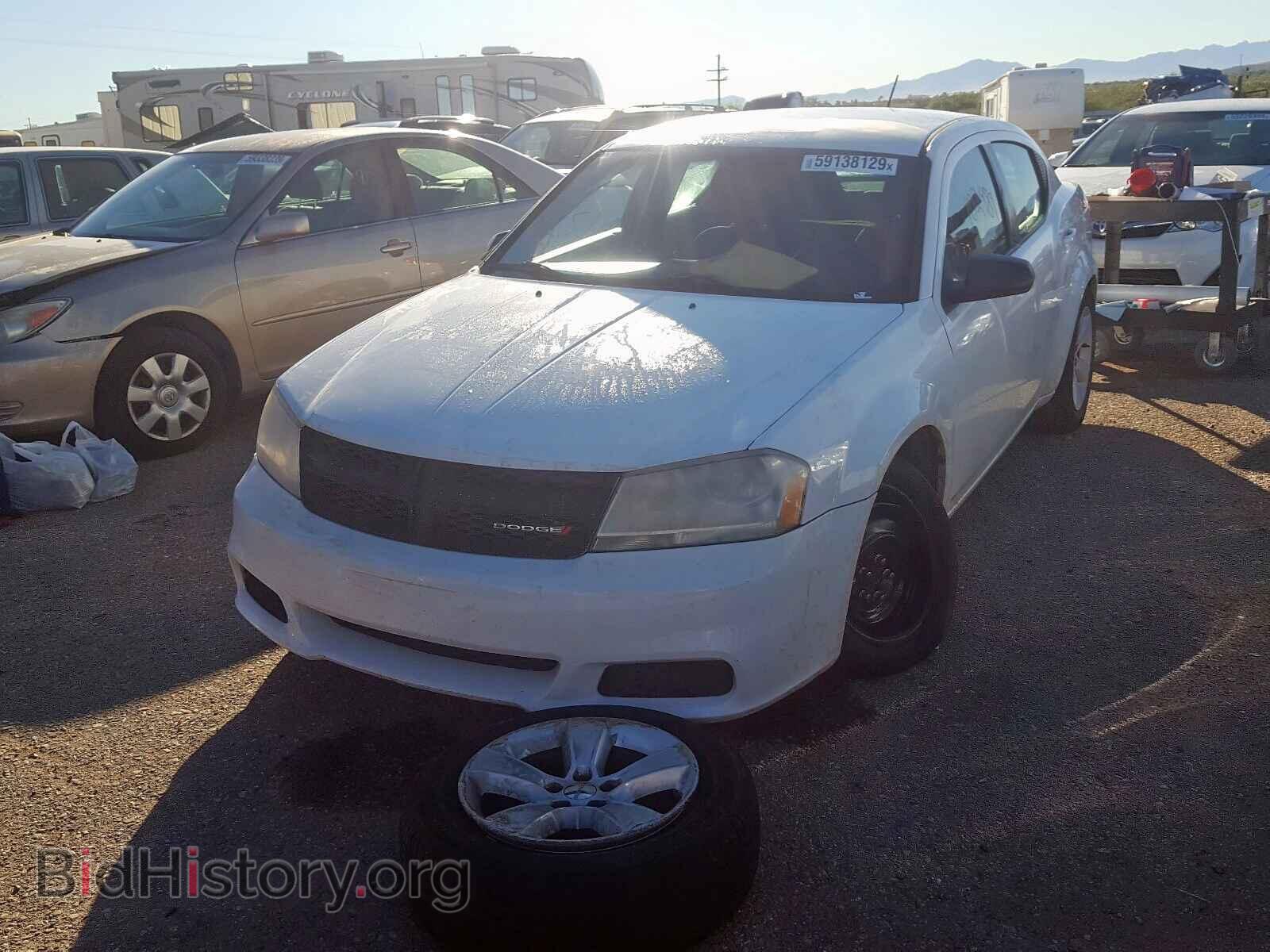 2013 DODGE AVENGER - VIN: 1C3CDZAB5DN756992 - Фото 2