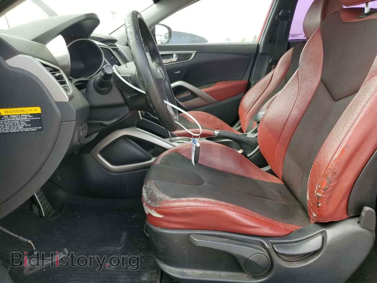 2012 HYUNDAI VELOSTER - VIN: KMHTC6AD9CU060991 - Фото 7