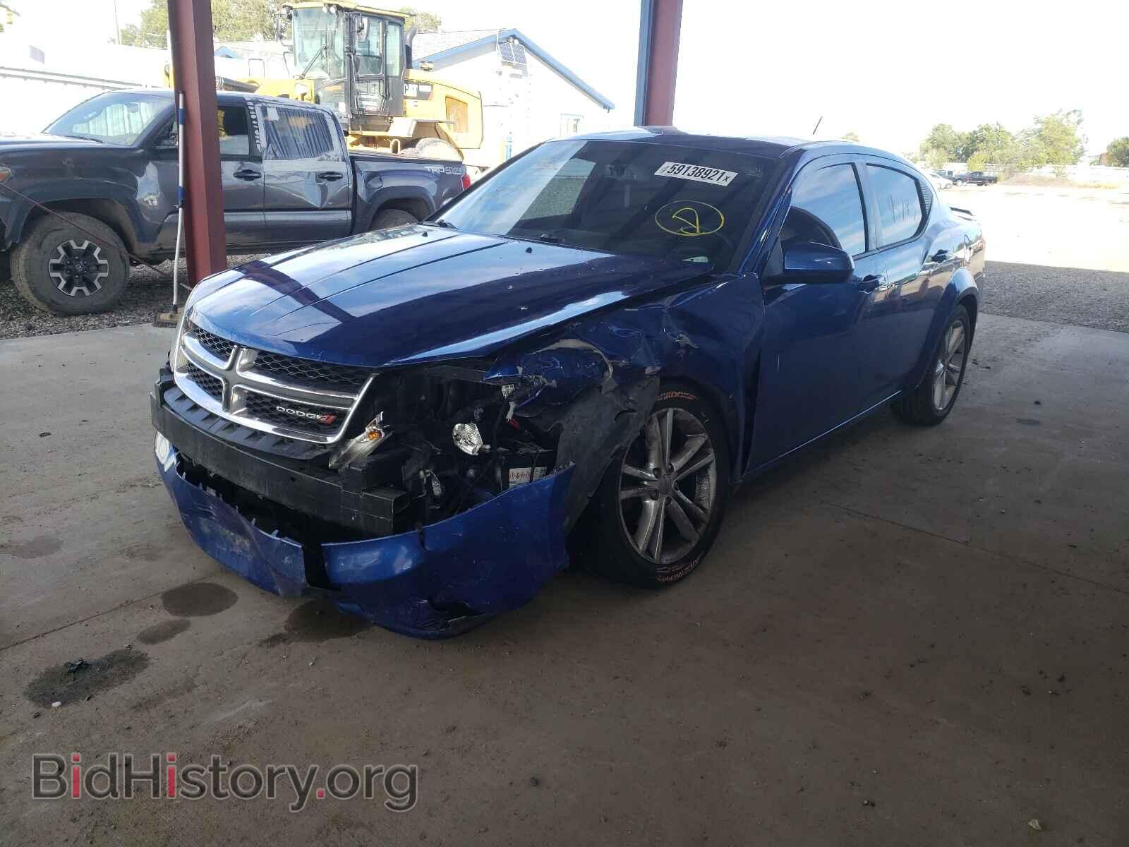 2012 DODGE AVENGER - VIN: 1C3CDZEG5CN260417 - Фото 2