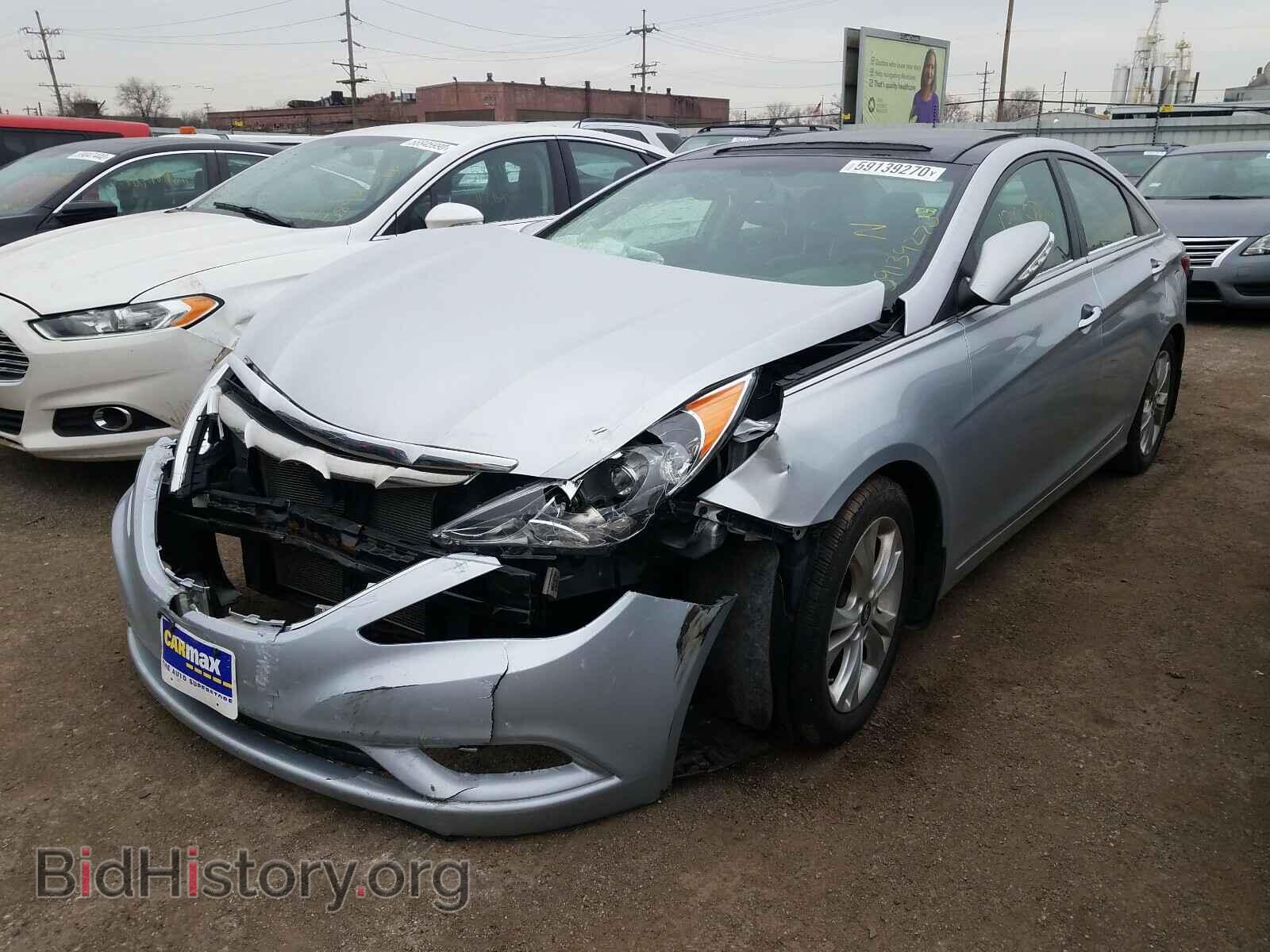 2012 HYUNDAI SONATA - VIN: 5NPEC4AC5CH380506 - Фото 2