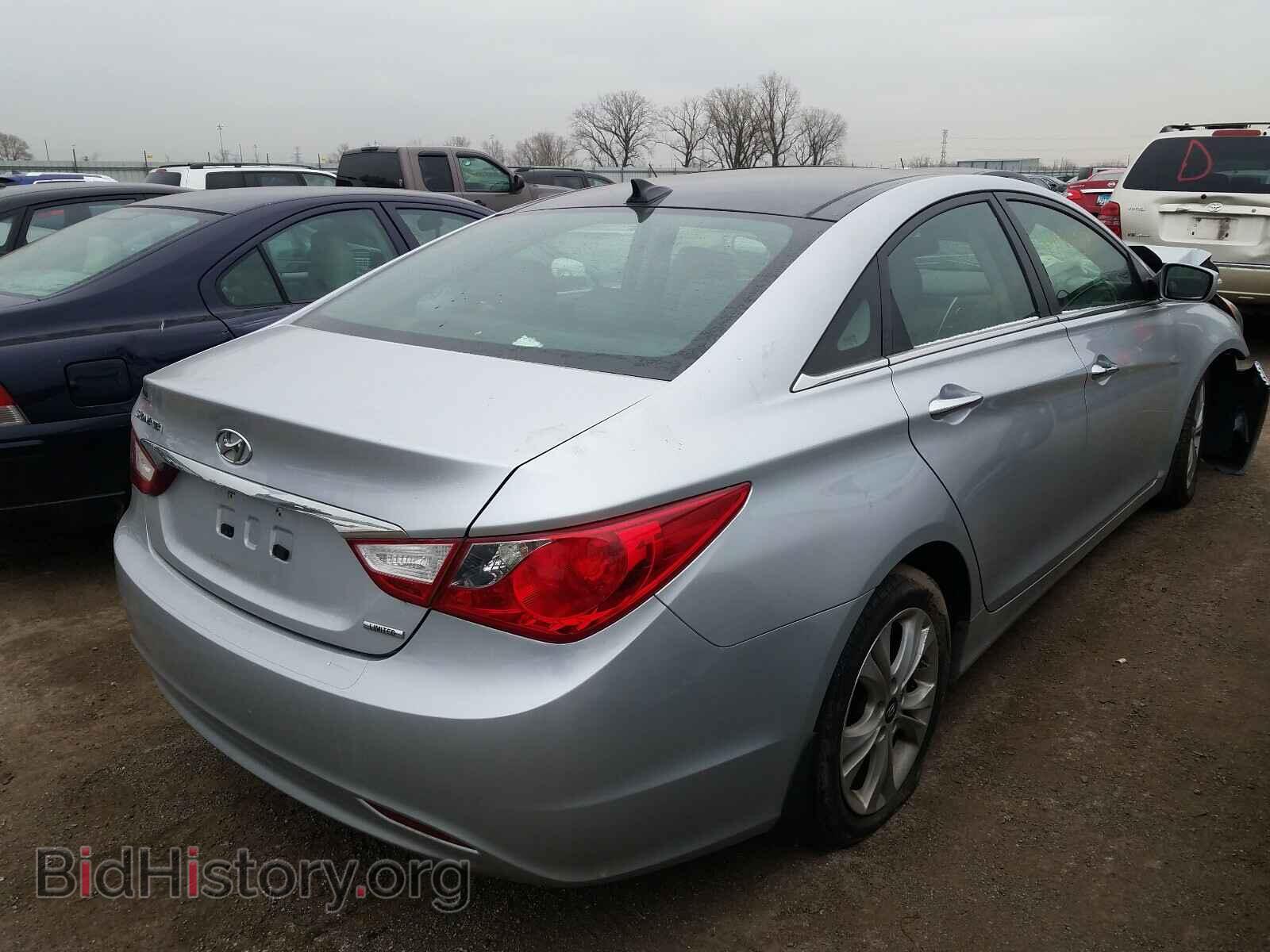 2012 HYUNDAI SONATA - VIN: 5NPEC4AC5CH380506 - Фото 4