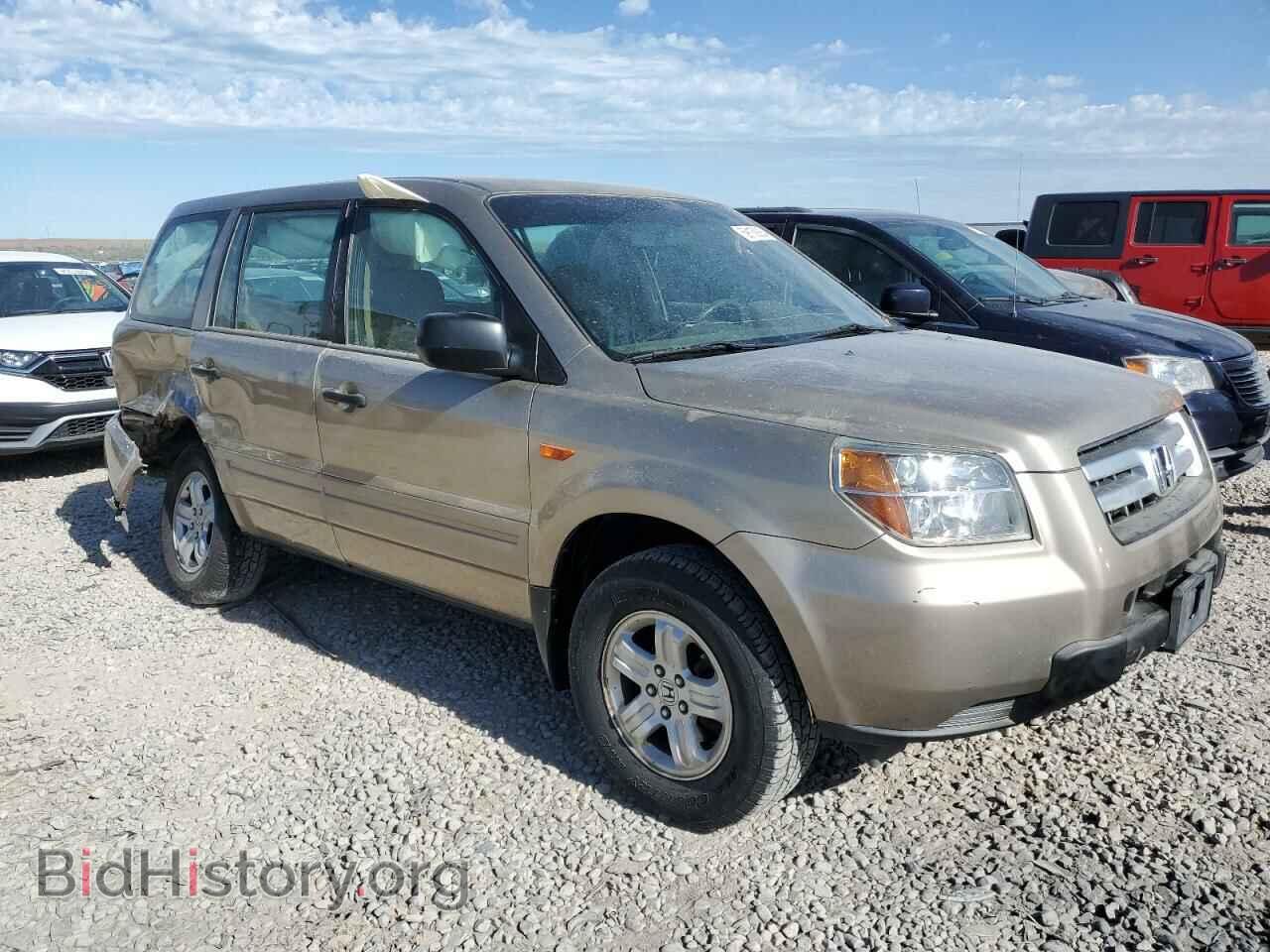 2006 HONDA PILOT - VIN: 2HKYF18136H558862 - Фото 4
