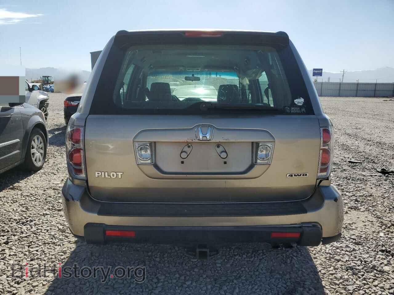 2006 HONDA PILOT - VIN: 2HKYF18136H558862 - Фото 6