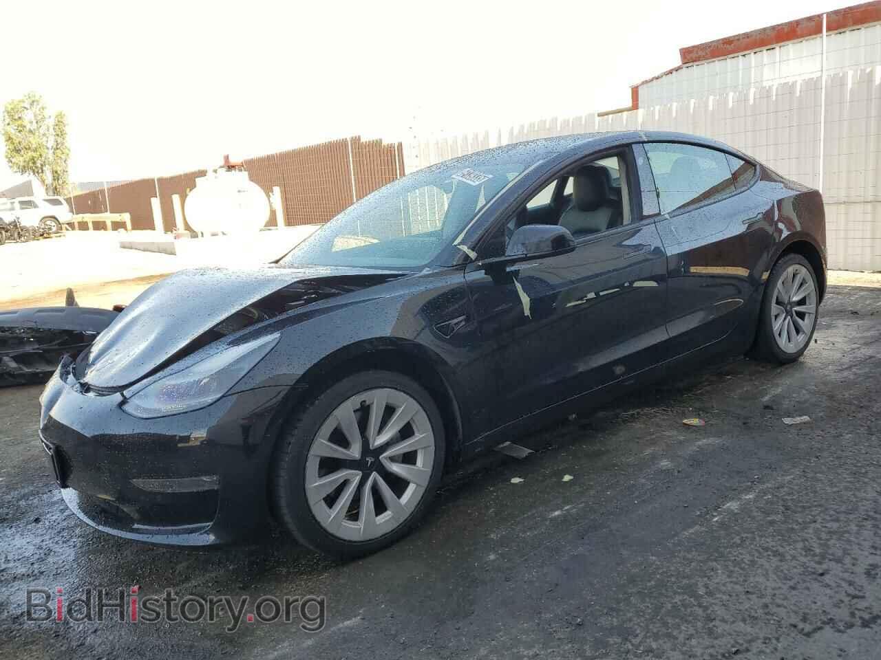 Фотография 5YJ3E1EA2NF372373 - TESLA MODEL 3 2022