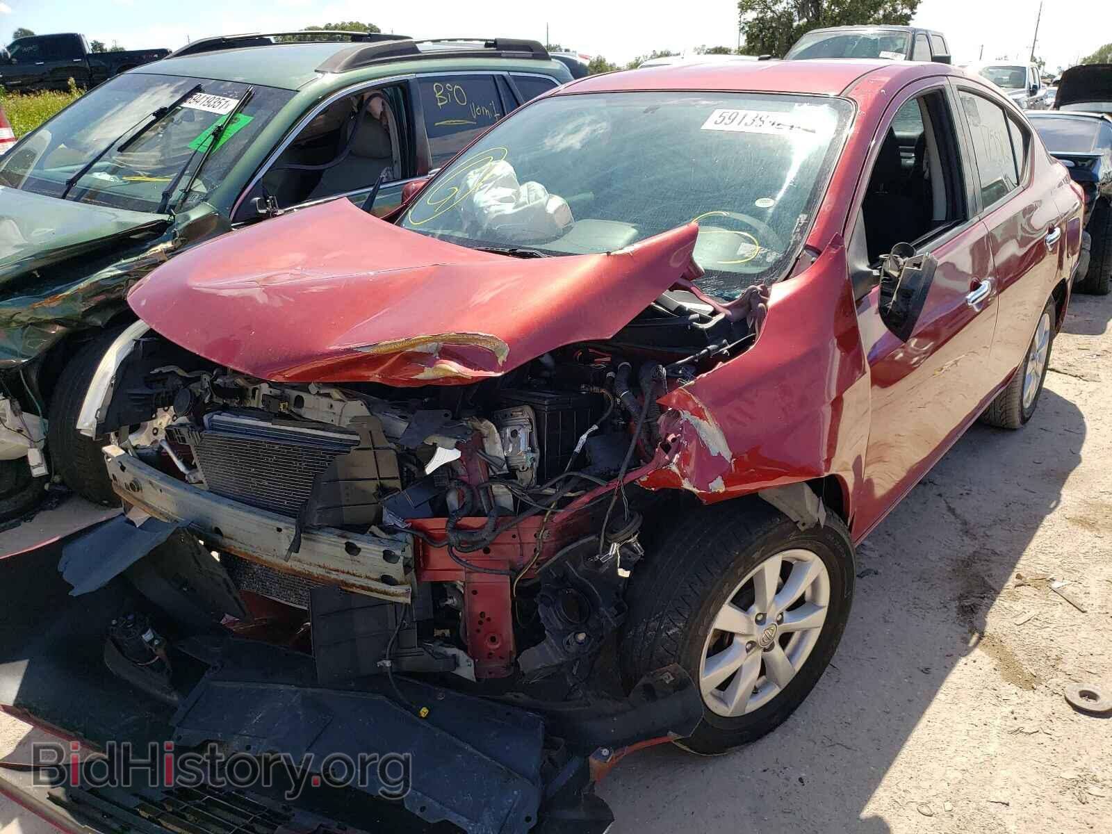 2012 NISSAN VERSA - VIN: 3N1CN7AP1CL825672 - Фото 2