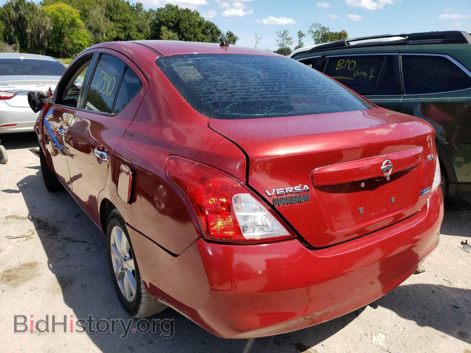2012 NISSAN VERSA - VIN: 3N1CN7AP1CL825672 - Фото 3