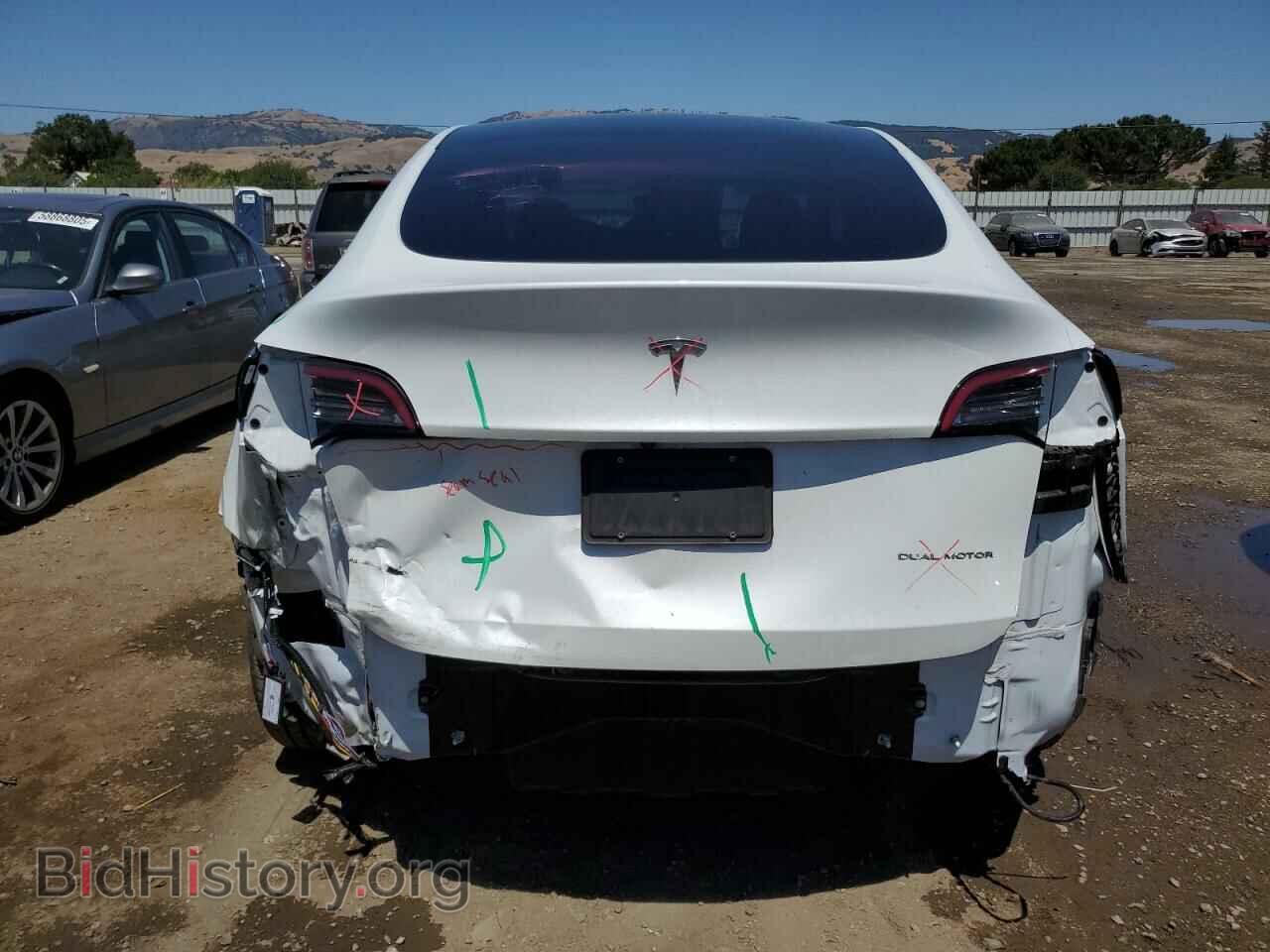 2022 TESLA MODEL Y - VIN: 7SAYGDEE1NF363171 - Фото 6