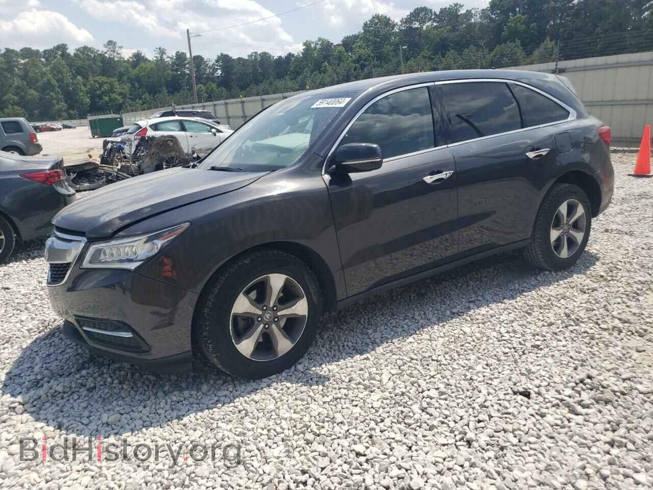 Фотография 5FRYD4H24FB003609 - ACURA MDX 2015