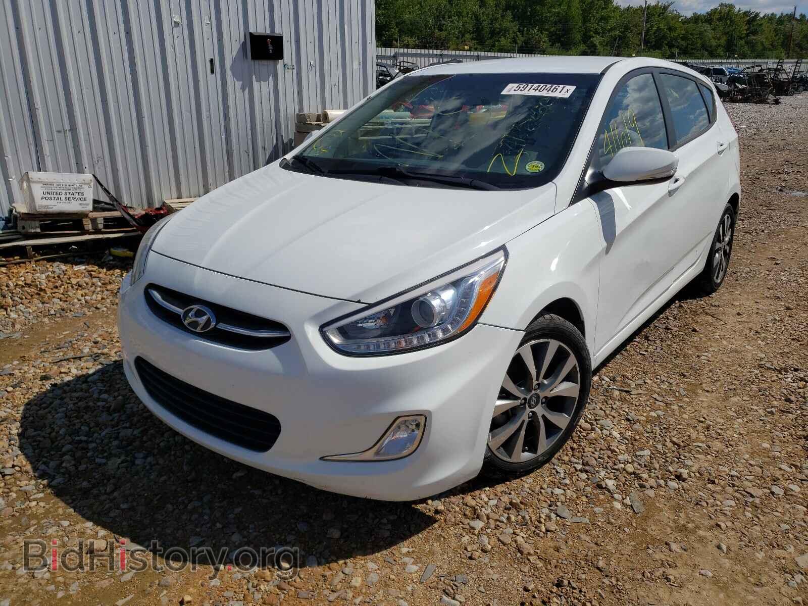 2015 HYUNDAI ACCENT - VIN: KMHCU5AE2FU225543 - Фото 2