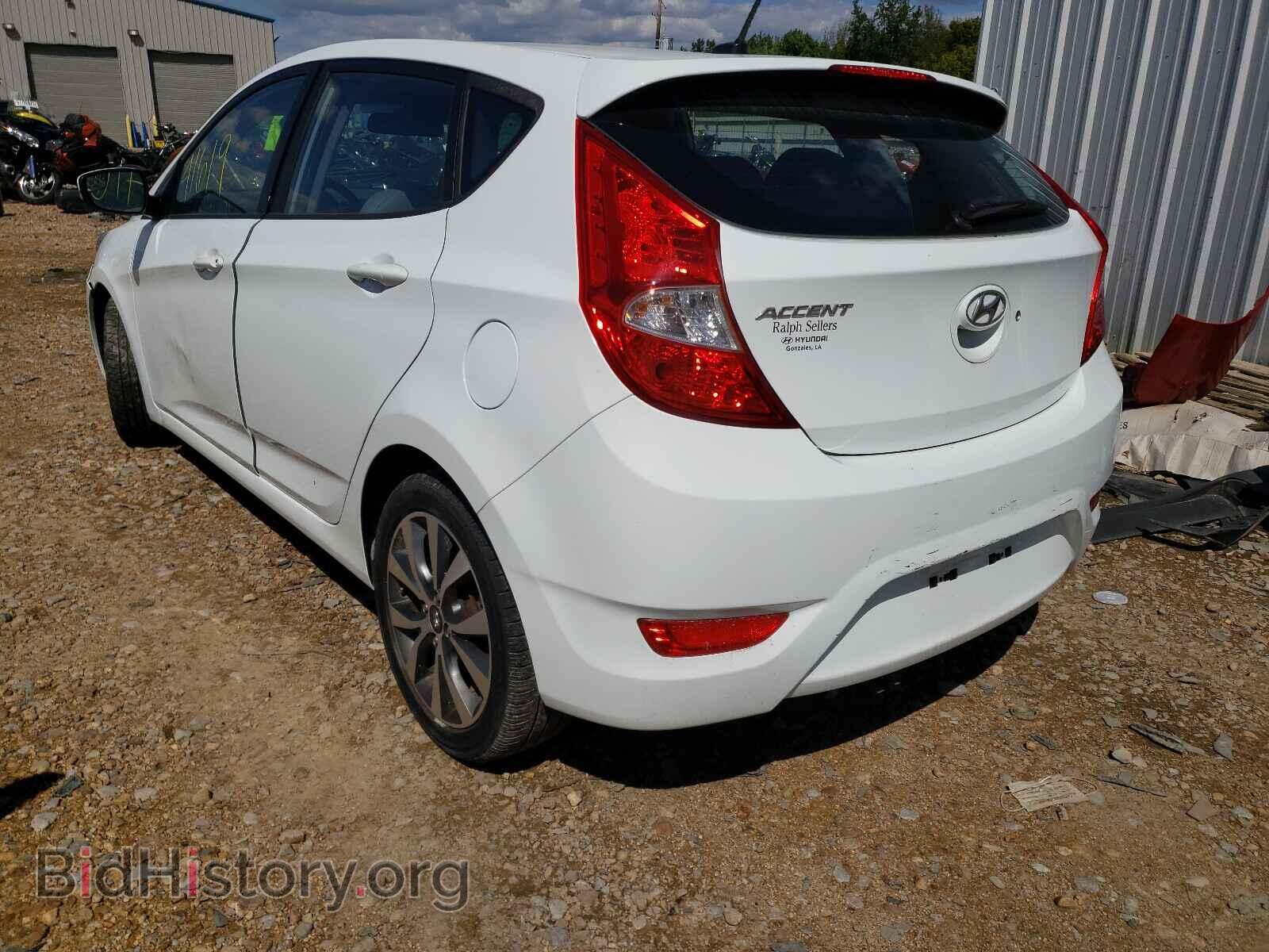 2015 HYUNDAI ACCENT - VIN: KMHCU5AE2FU225543 - Фото 3