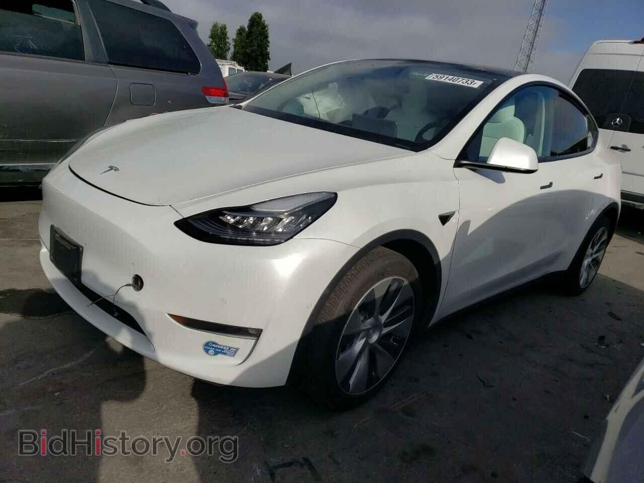 Photo 5YJYGAEE3MF197603 - TESLA MODEL Y 2021