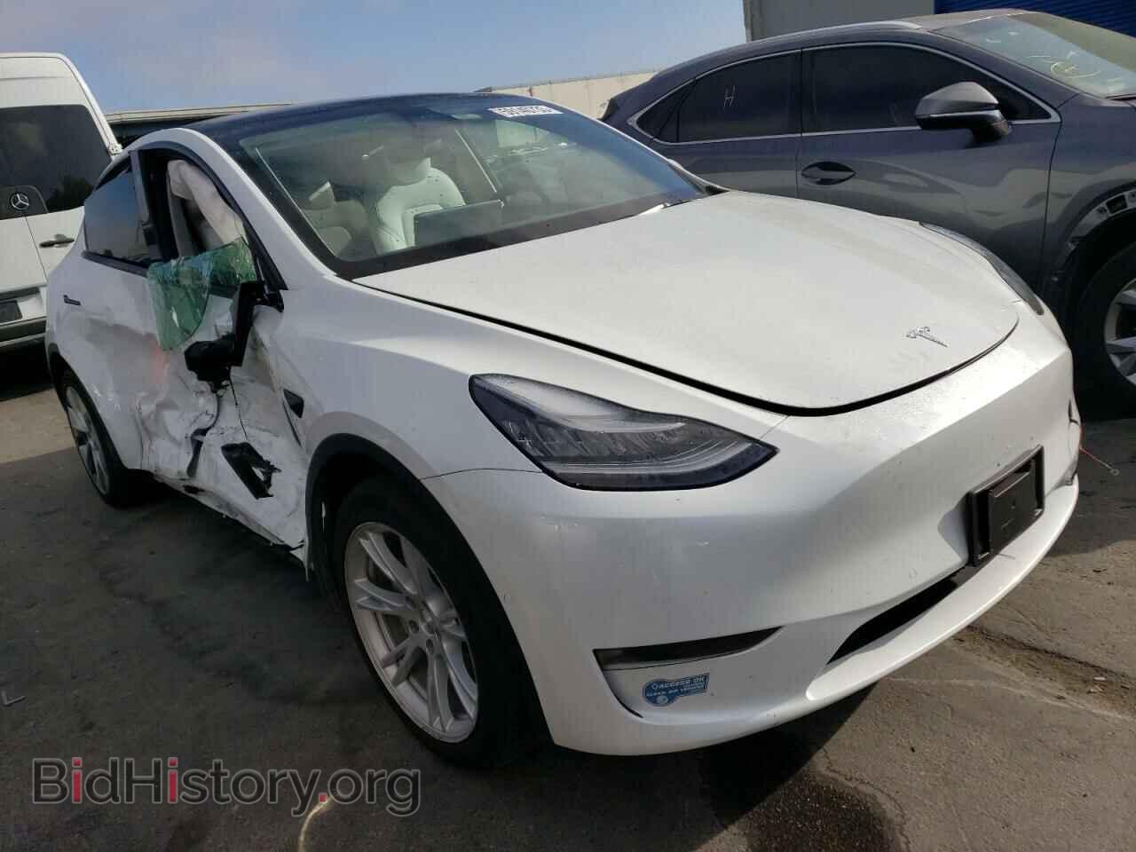 2021 TESLA MODEL Y - VIN: 5YJYGAEE3MF197603 - Photo 4