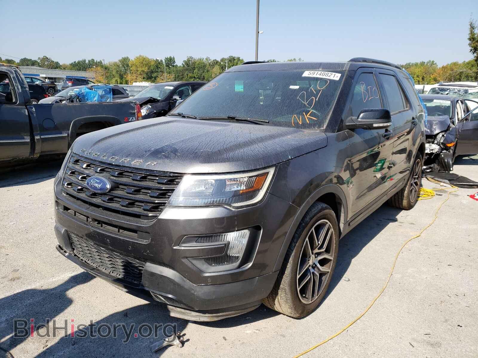 2016 FORD EXPLORER - VIN: 1FM5K8GT0GGA01175 - Фото 2