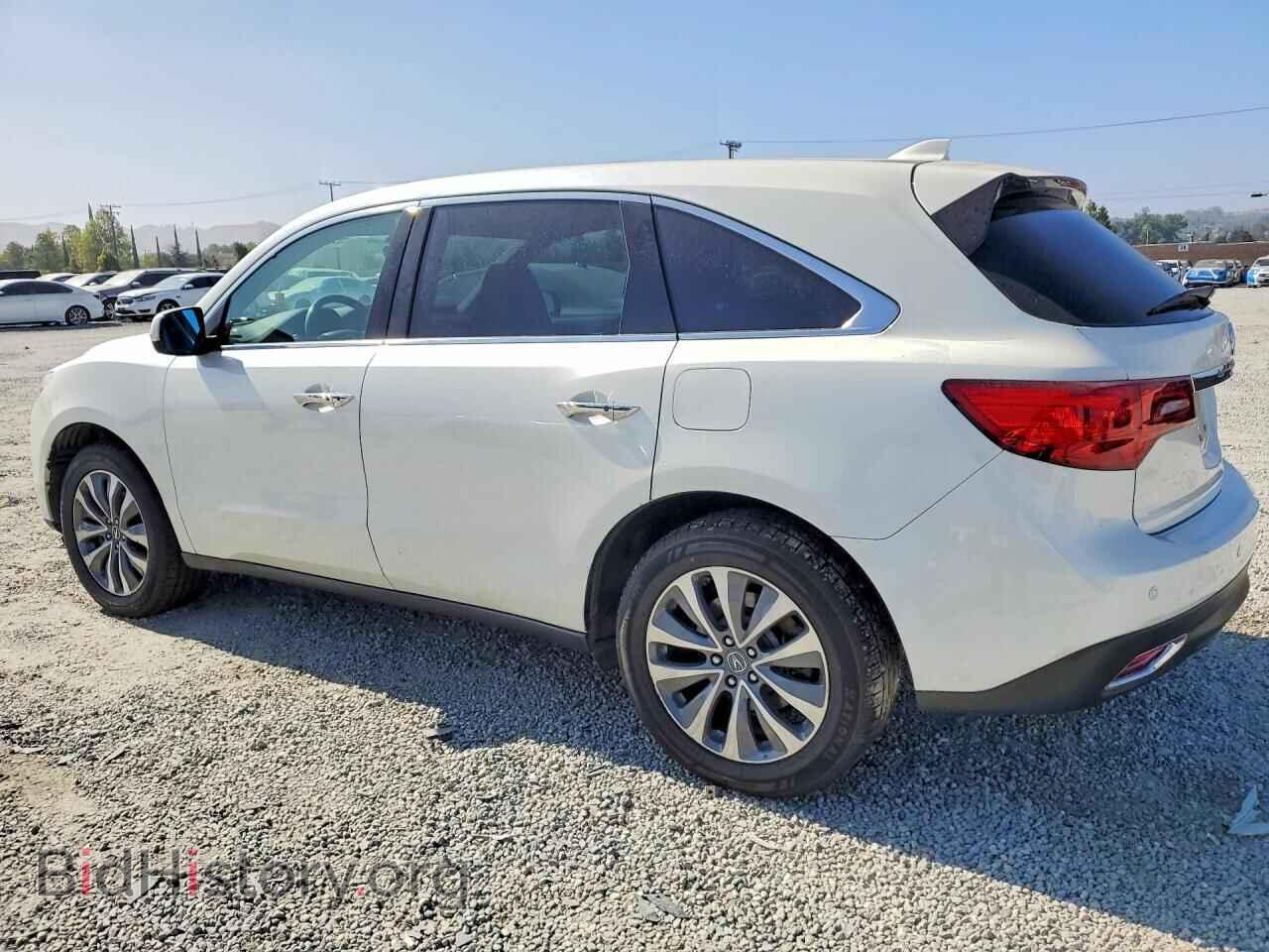 2016 ACURA MDX - VIN: 5FRYD4H44GB035253 - Photo 2