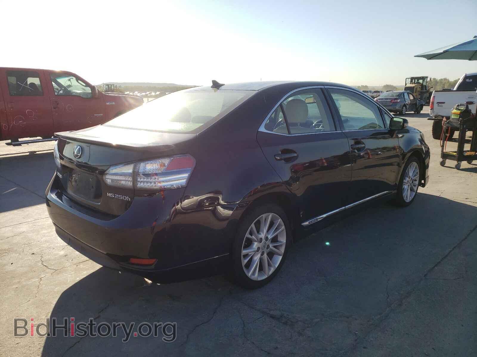 2010 LEXUS HS - VIN: JTHBB1BA2A2021080 - Photo 4
