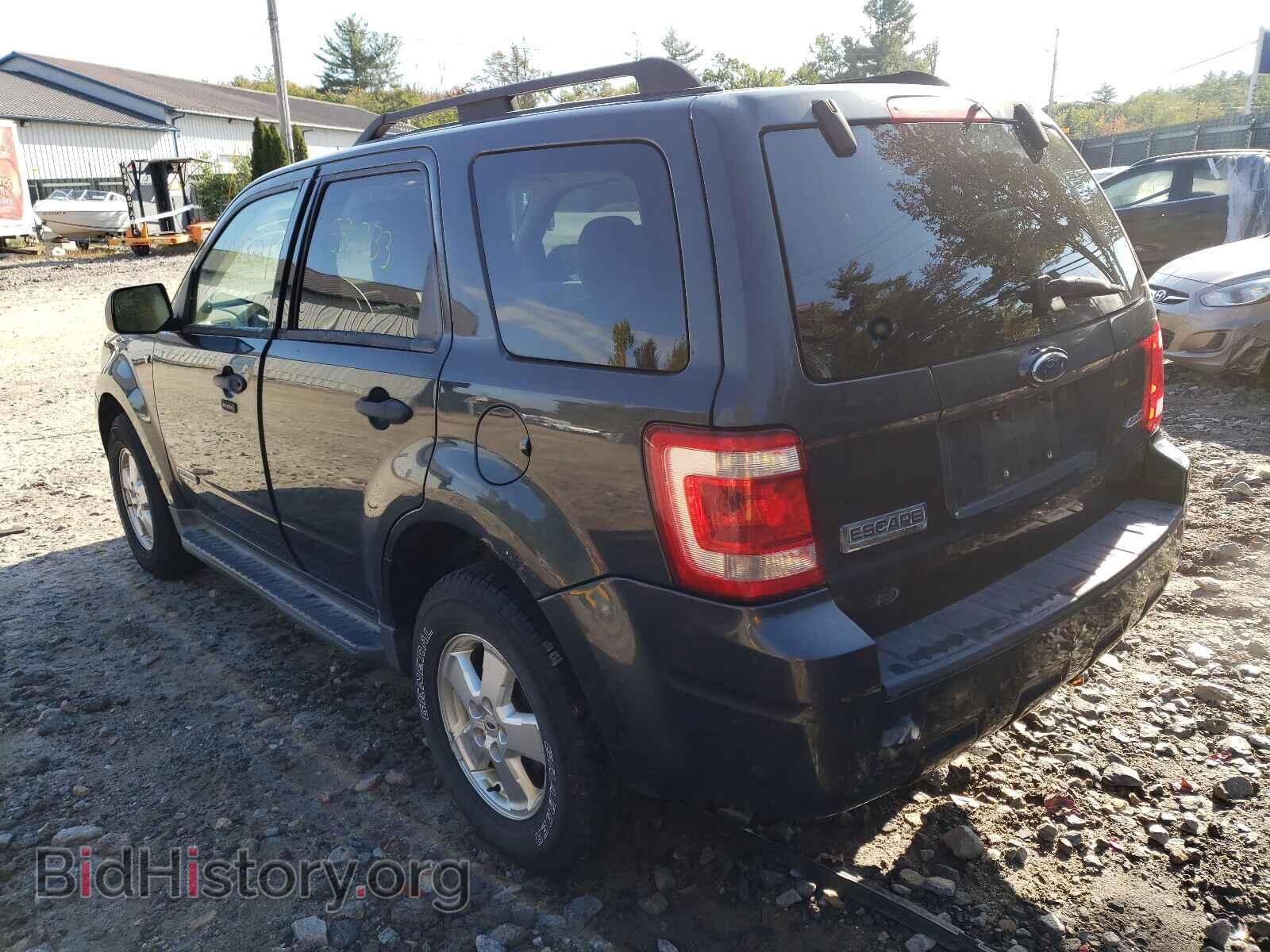 2008 FORD ESCAPE - VIN: 1FMCU93168KB50247 - Фото 3