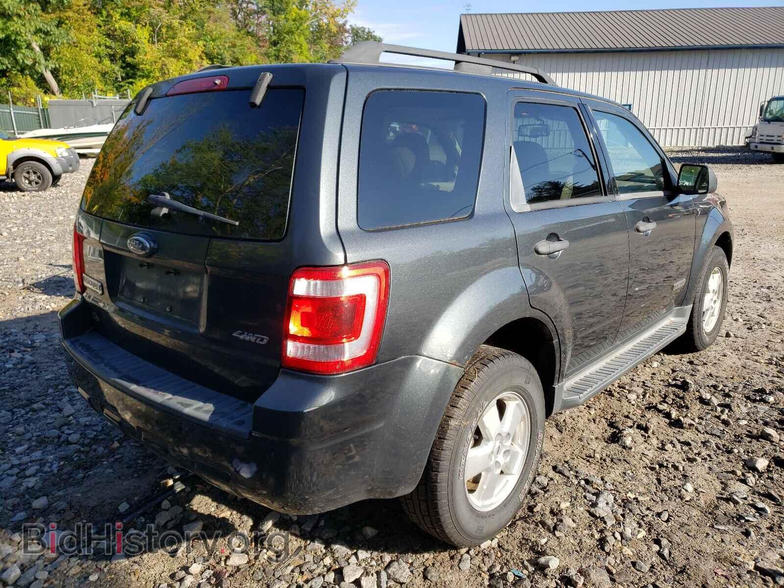 2008 FORD ESCAPE - VIN: 1FMCU93168KB50247 - Фото 4