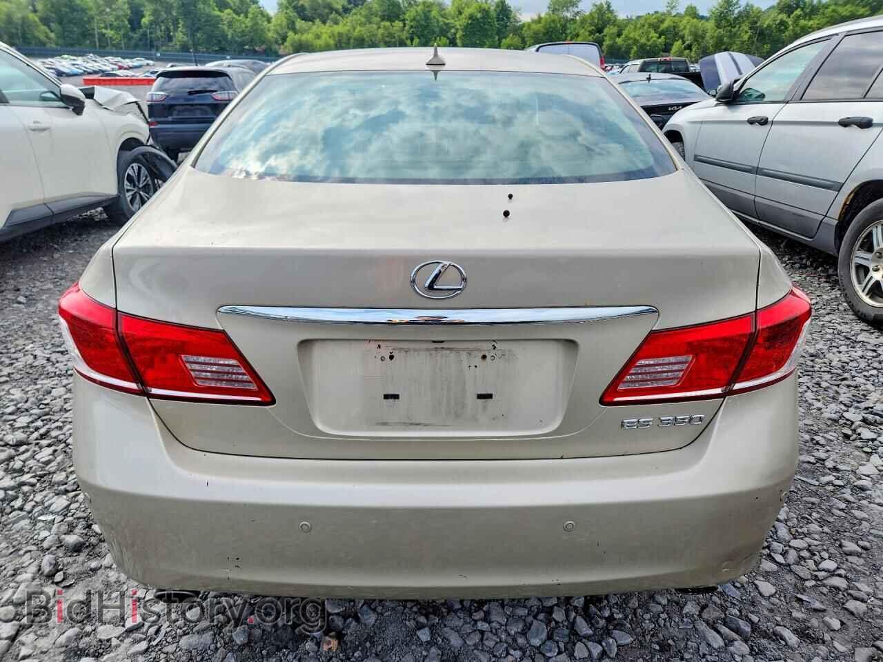 2011 LEXUS ES350 - VIN: JTHBK1EG9B2440111 - Фото 6