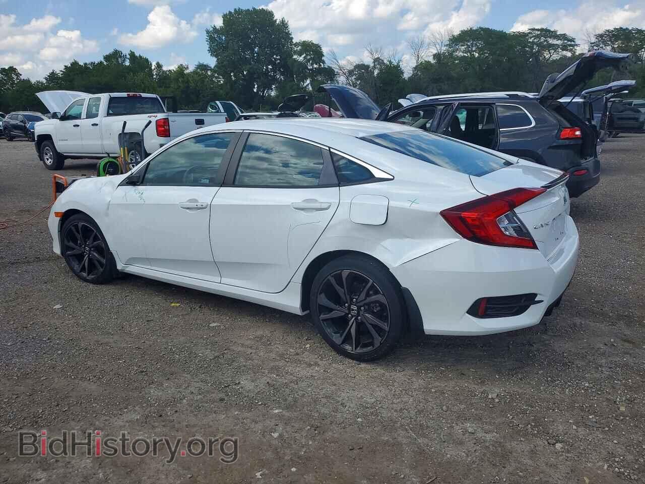 2020 HONDA CIVIC - VIN: 2HGFC2F87LH556642 - Фото 2