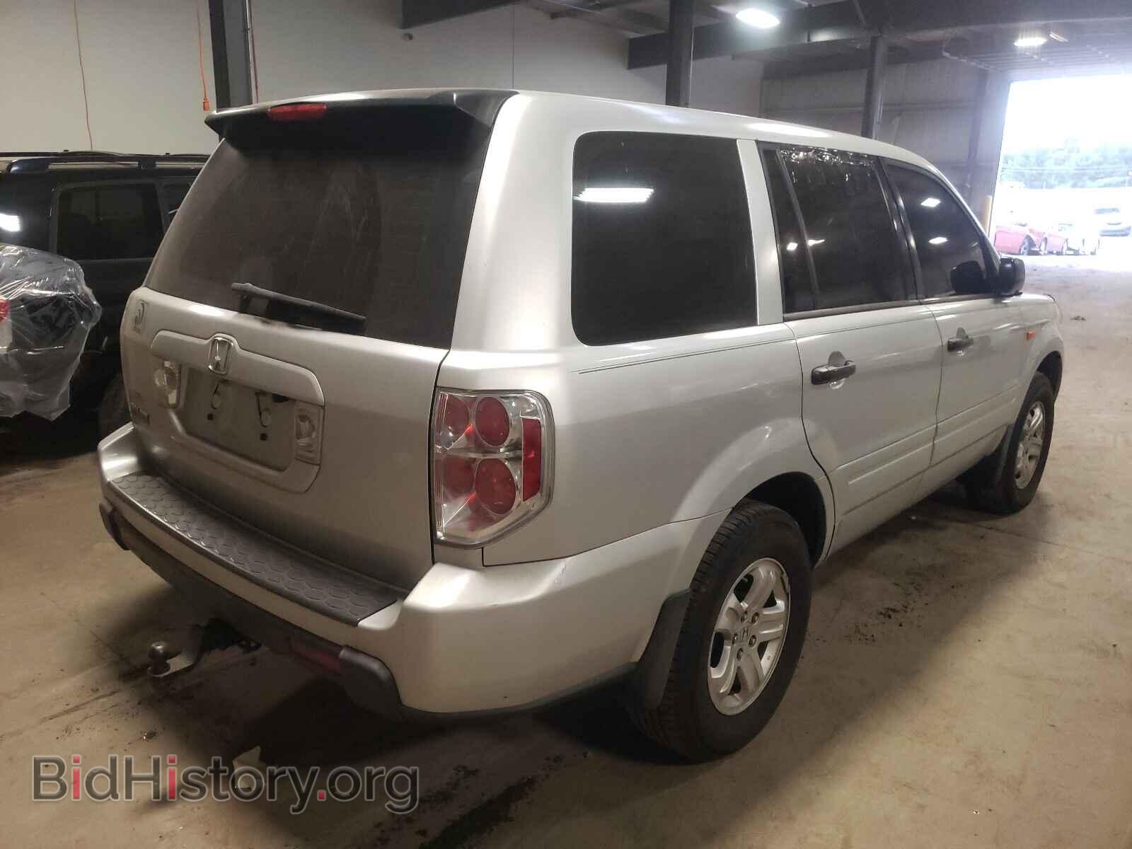 2007 HONDA PILOT - VIN: 5FNYF28167B028391 - Photo 4