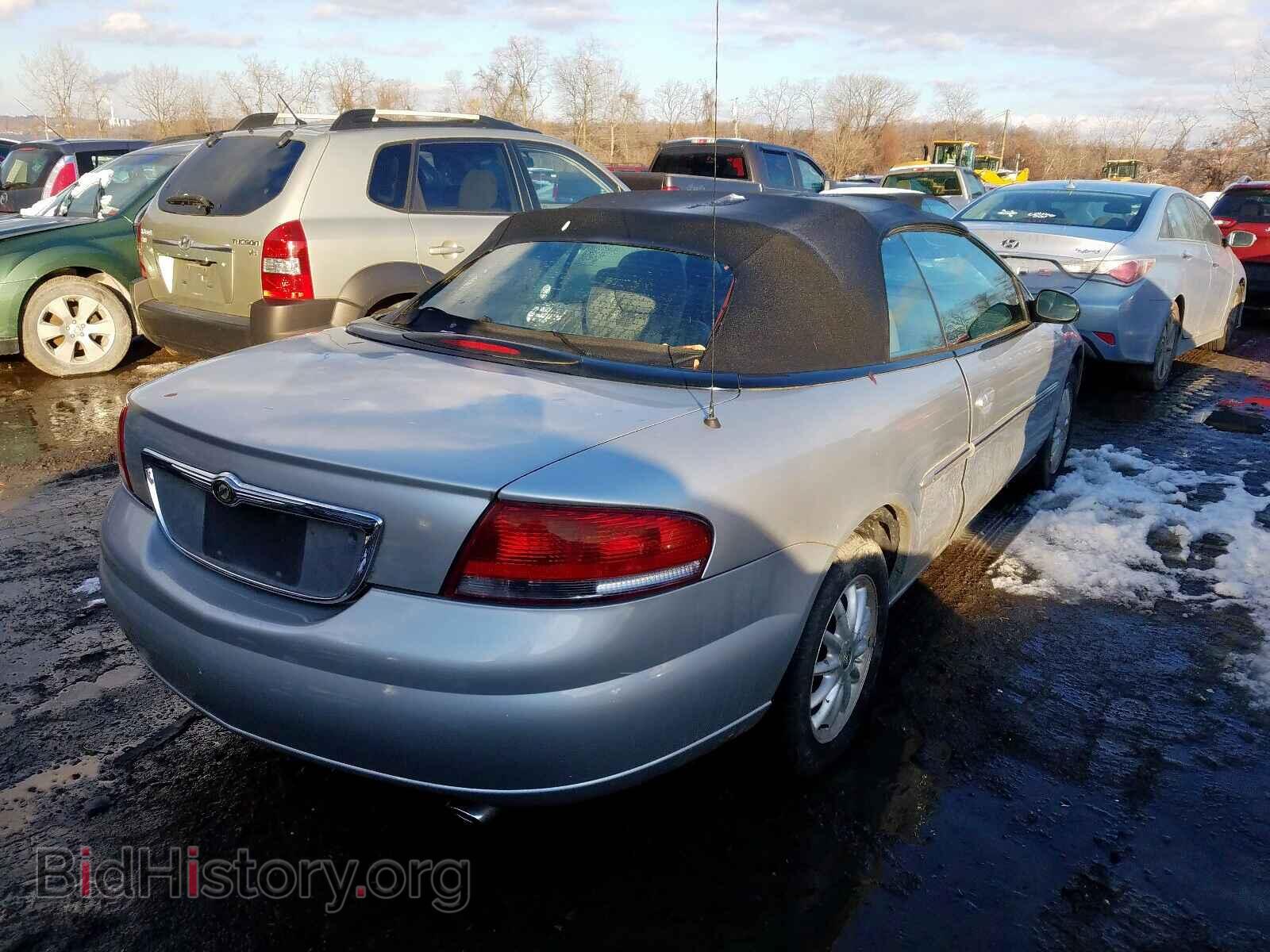 2001 CHRYSLER SEBRING - VIN: 1C3EL55U71N732821 - Photo 4