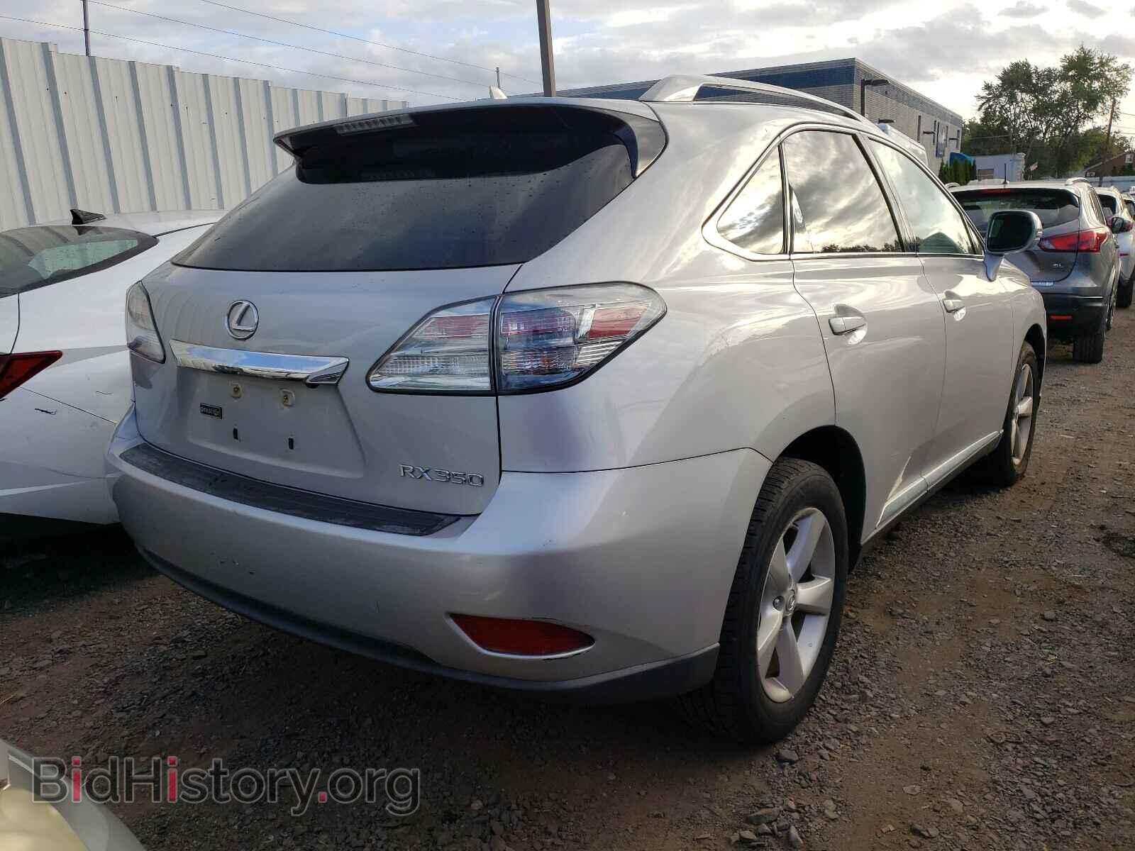 2011 LEXUS RX350 - VIN: 2T2BK1BA1BC084977 - Фото 4