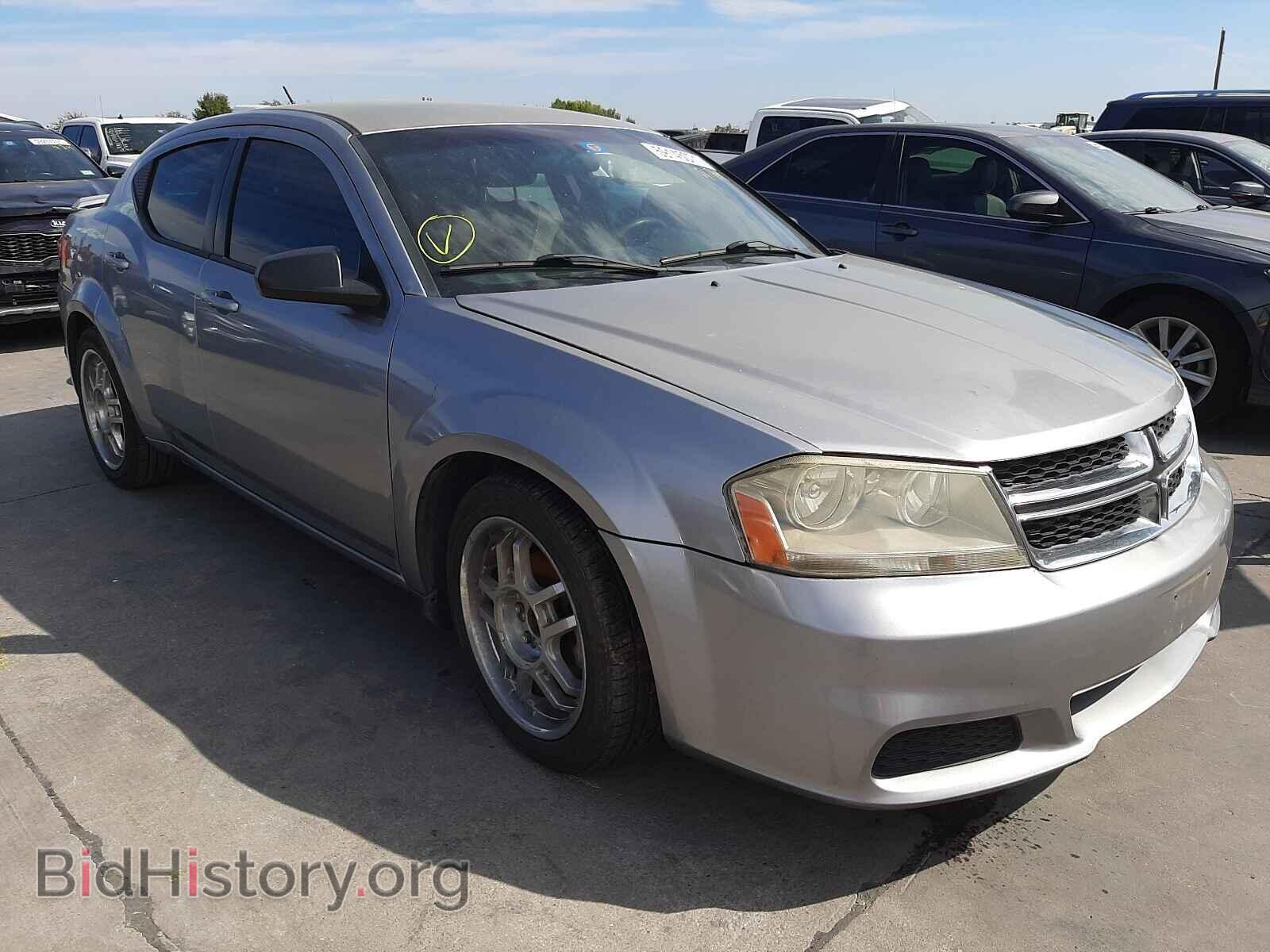 Фотография 1C3CDZAG2DN664461 - DODGE AVENGER 2013