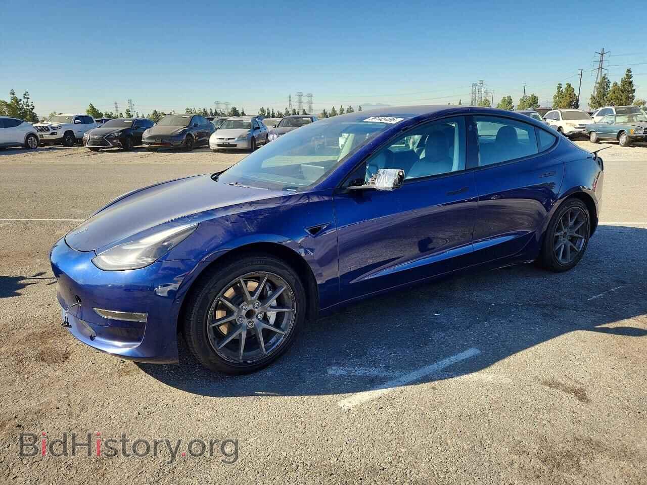 Фотография 5YJ3E1EA5MF075242 - TESLA MODEL 3 2021