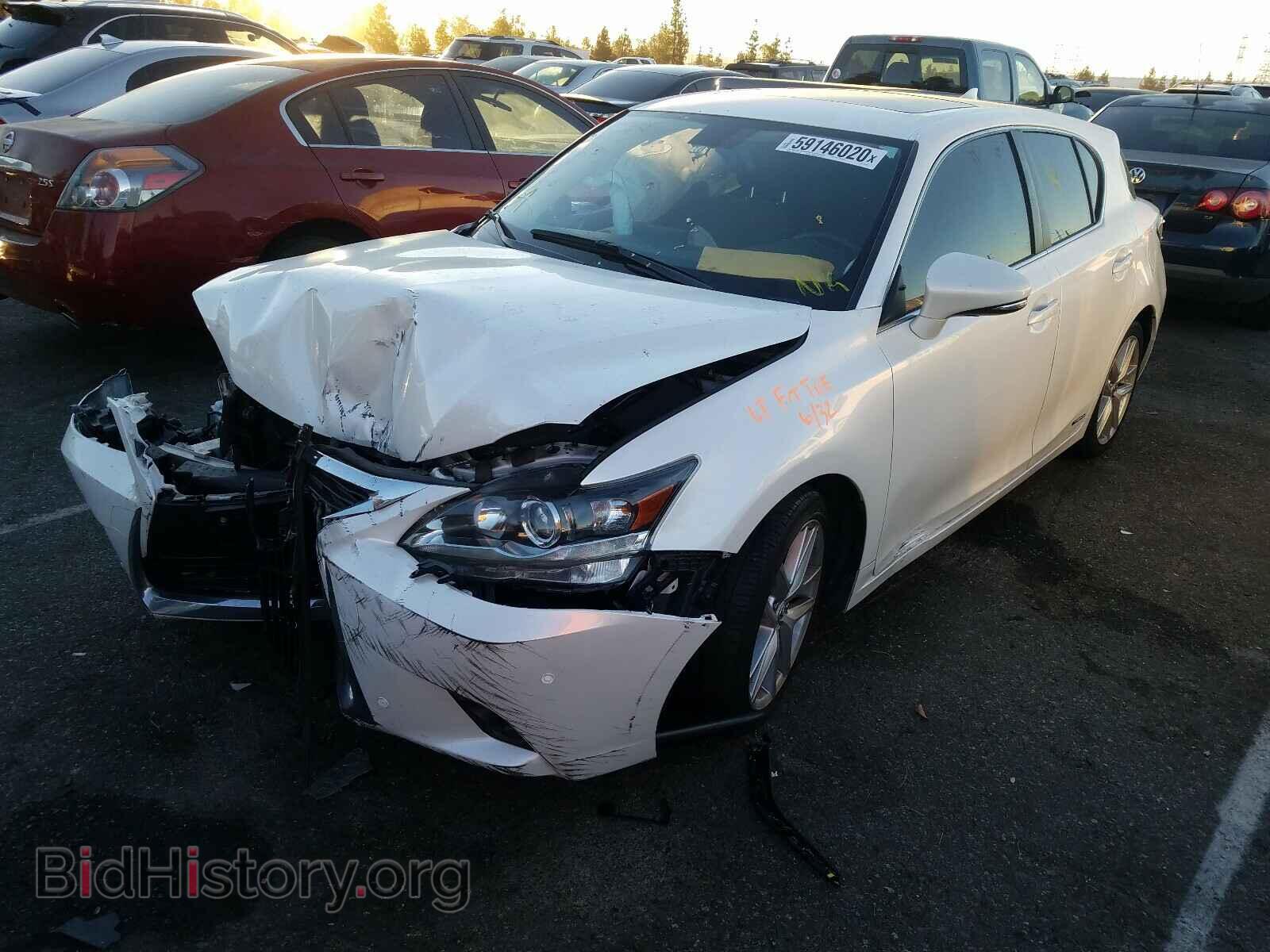 2017 LEXUS CT 200 - VIN: JTHKD5BH4H2281201 - Фото 2