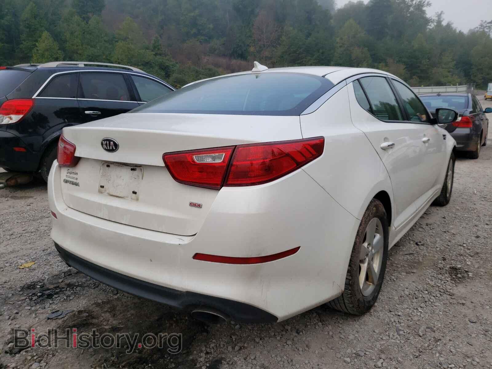 2015 KIA OPTIMA - VIN: KNAGM4A72F5652892 - Photo 4
