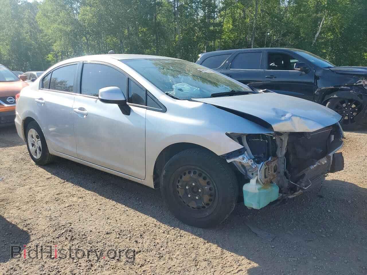 2013 HONDA CIVIC - VIN: 2HGFB2F47DH017181 - Фото 4