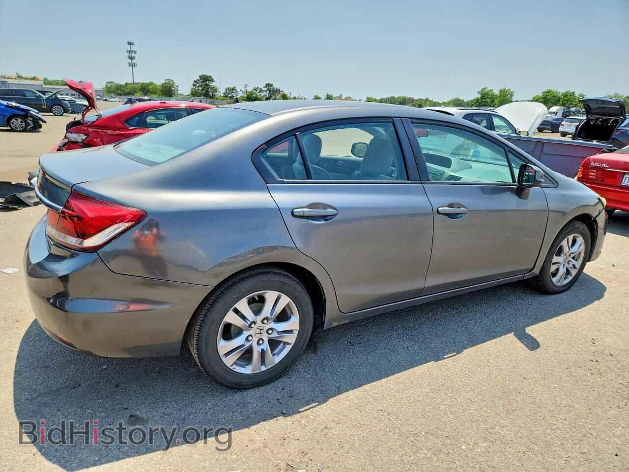 2013 HONDA CIVIC - VIN: 19XFB2F57DE204200 - Фото 3