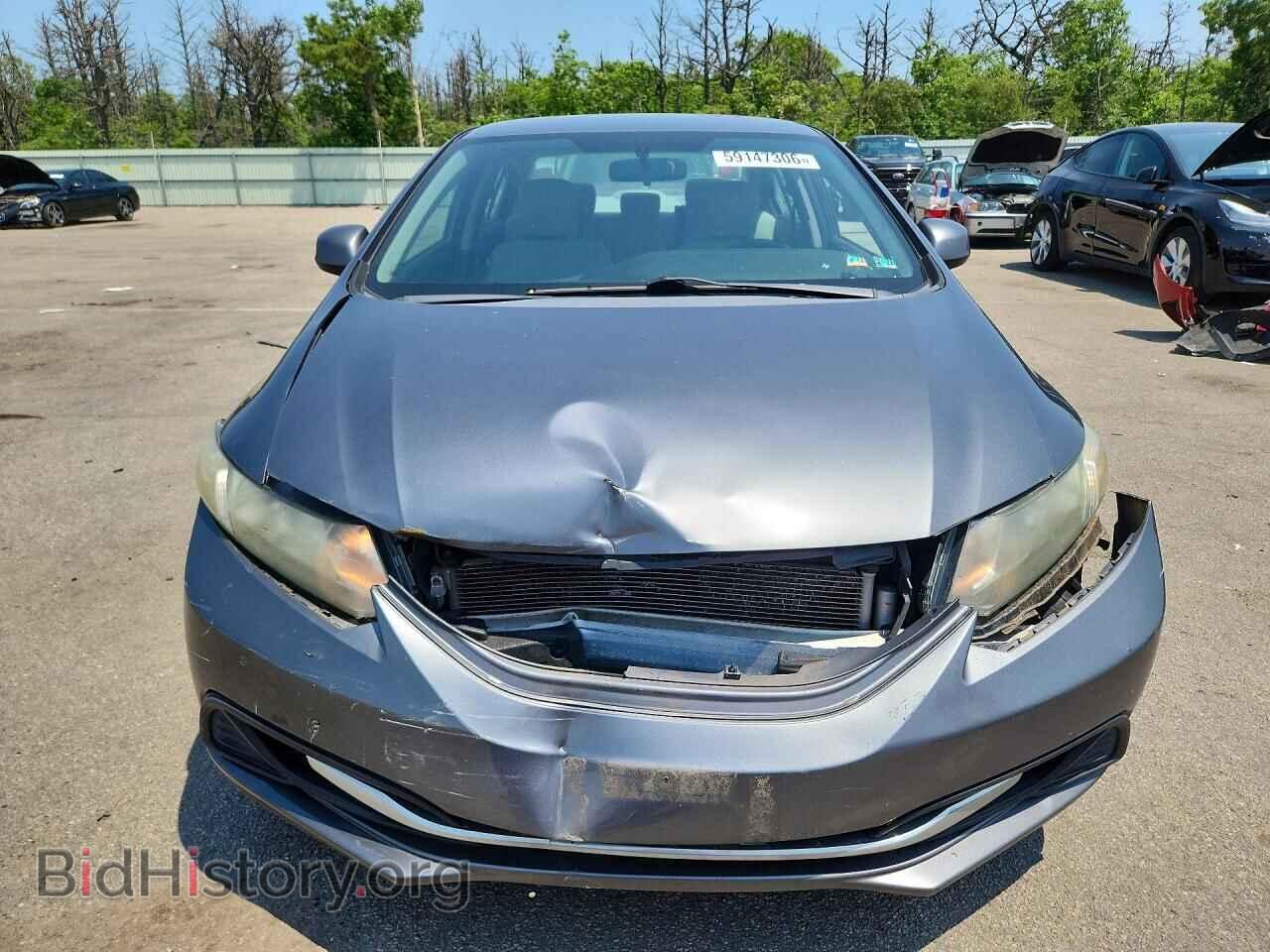 2013 HONDA CIVIC - VIN: 19XFB2F57DE204200 - Фото 5