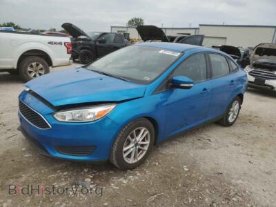2017 Ford FOCUS SE, blue — VIN 1FADP3F21HL219573, Copart