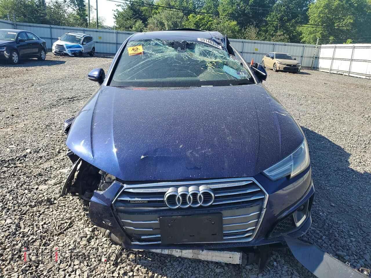 2019 AUDI A4 - VIN: WAUDNAF41KA106292 - Фото 5